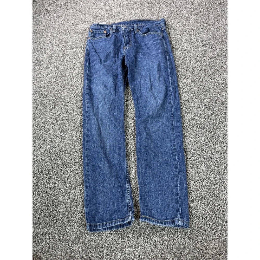 Levis 502 Slim Tapered Jeans Men's Size 32X27 Blue